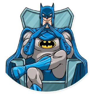 😈 emoji Бетмен|@Stickery_UA|@Vergisticks Telegram sticker 23 of 35