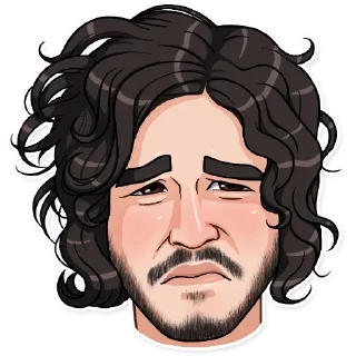 😒 emoji Гра престолів|@Stickery_UA|@Vergisticks Telegram sticker 7 of 26