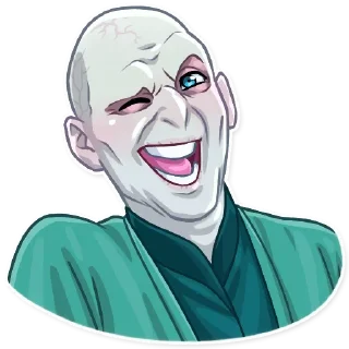 😉 emoji Волдеморт|@Stickery_UA|@Vergisticks Telegram sticker 15 of 30