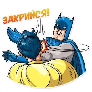 🤭 emoji Бетмен|@Stickery_UA|@Vergisticks Telegram sticker 21 of 35
