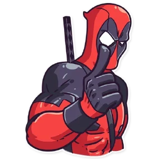 👈 emoji Дедпул|@Styckery_UA|@Vergisticks Telegram sticker 19 of 35