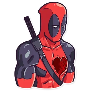 💔 emoji Дедпул|@Styckery_UA|@Vergisticks Telegram sticker 5 of 35