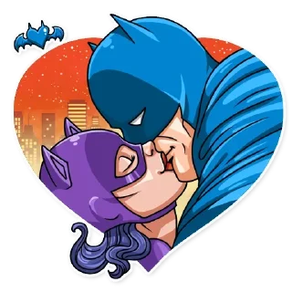 😗 emoji Бетмен|@Stickery_UA|@Vergisticks Telegram sticker 13 of 35