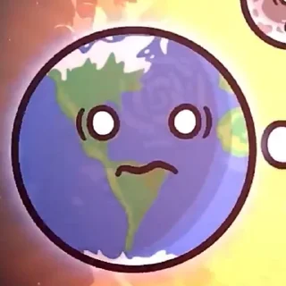 🌎 emoji 🌎 ꒱ Земля (ШК) Telegram sticker 5 of 120