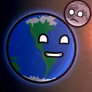 🌎 emoji 🌎 ꒱ Земля (ШК) Telegram sticker 8 of 120