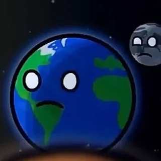 🌎 emoji 🌎 ꒱ Земля (ШК) Telegram sticker 23 of 120