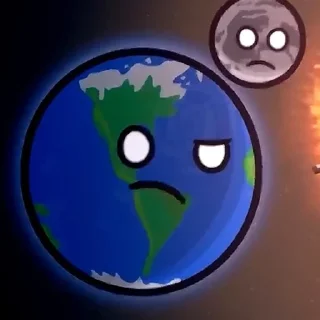 🌎 emoji 🌎 ꒱ Земля (ШК) Telegram sticker 10 of 120