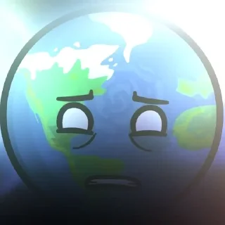 😣 emoji ꒰ 🌎 ꒱ ᴇᴀʀᴛʜ (шаранутый космос) Telegram sticker 20 of 35