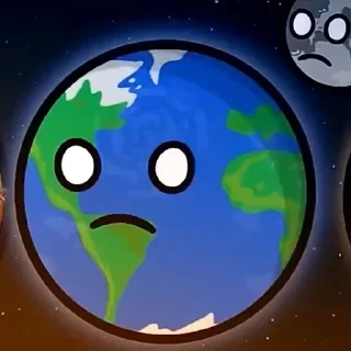 🌎 emoji 🌎 ꒱ Земля (ШК) Telegram sticker 17 of 120