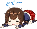 😔 emoji School girl ~Blazer~ :: @line_stickers Telegram sticker 21 of 40