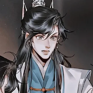 💨 emoji [ 🪷 ] 师青玄 | 𝗦𝗵𝗶 𝗤𝗶𝗻𝗴𝘅𝘂𝗮𝗻 ✧✦ Telegram sticker 23 of 66
