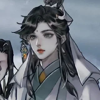 💨 emoji [ 🪷 ] 师青玄 | 𝗦𝗵𝗶 𝗤𝗶𝗻𝗴𝘅𝘂𝗮𝗻 ✧✦ Telegram sticker 3 of 66