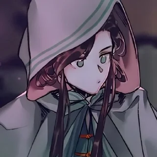 💨 emoji [ 🪷 ] 师青玄 | 𝗦𝗵𝗶 𝗤𝗶𝗻𝗴𝘅𝘂𝗮𝗻 ✧✦ Telegram sticker 22 of 66