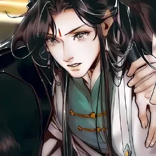 💨 emoji [ 🪷 ] 师青玄 | 𝗦𝗵𝗶 𝗤𝗶𝗻𝗴𝘅𝘂𝗮𝗻 ✧✦ Telegram sticker 24 of 66