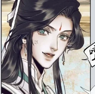 💨 emoji [ 🪷 ] 师青玄 | 𝗦𝗵𝗶 𝗤𝗶𝗻𝗴𝘅𝘂𝗮𝗻 ✧✦ Telegram sticker 15 of 66