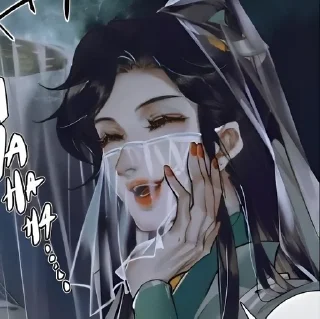 💨 emoji [ 🪷 ] 师青玄 | 𝗦𝗵𝗶 𝗤𝗶𝗻𝗴𝘅𝘂𝗮𝗻 ✧✦ Telegram sticker 5 of 66