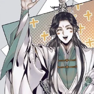 💨 emoji [ 🪷 ] 师青玄 | 𝗦𝗵𝗶 𝗤𝗶𝗻𝗴𝘅𝘂𝗮𝗻 ✧✦ Telegram sticker 16 of 66