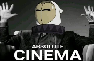 Sticker from absolute cinema
