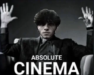 Sticker from absolute cinema