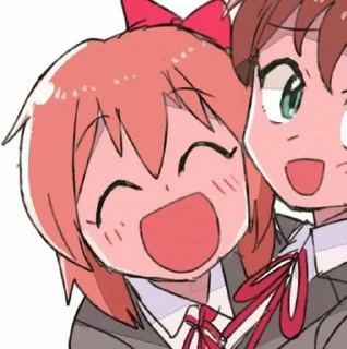 🎀 emoji Sayori!! @just_sanyd Telegram sticker 3 of 120