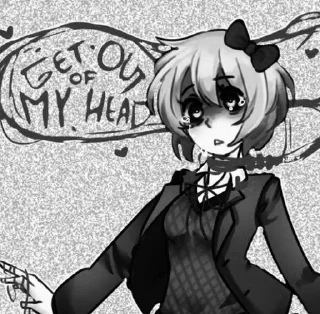 🎀 emoji Sayori!! @just_sanyd Telegram sticker 14 of 120