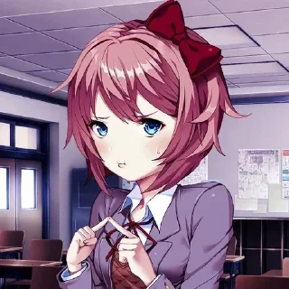 Sticker from 「🎆」Sayori