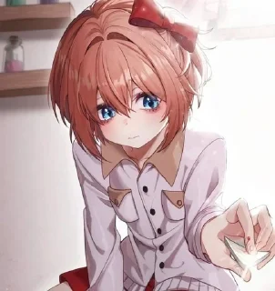 🎀 emoji Sayori!! @just_sanyd Telegram sticker 13 of 120