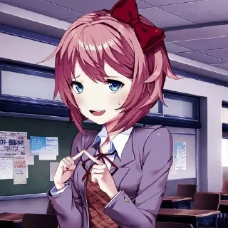 Sticker from 「🎆」Sayori
