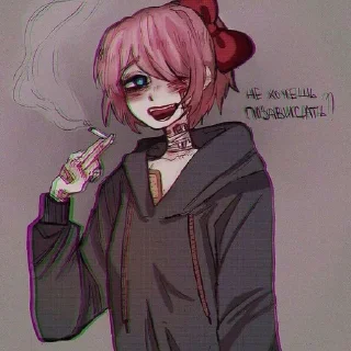 🎀 emoji Sayori!! @just_sanyd Telegram sticker 12 of 120