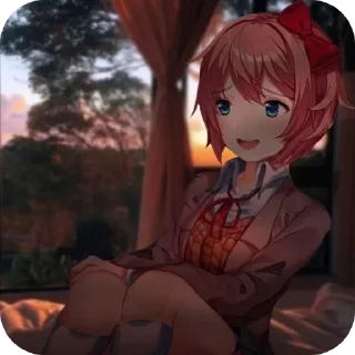 Sticker from Sayori - @sayonara1846