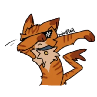 Sticker from Коты Воители топ❤️💎