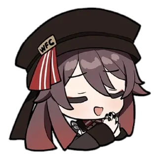 Sticker from ♥️♠️Ху Тао ♣️♦️