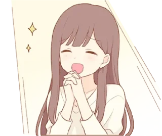 ✨ emoji Милая леди - @tg_sticks Telegram sticker 19 of 30