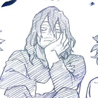 Sticker from Айзава Шота @ochako_chan