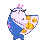 Sticker from Stingray Smiles