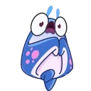 Sticker from Stingray Smiles
