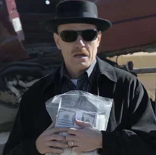 Sticker from Breaking Bad