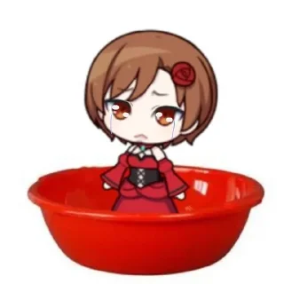 🥺 emoji Хроники эвиллиоса няняня Telegram sticker 10 of 26