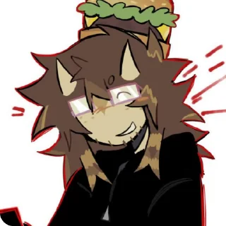 🌟 emoji 007n7 teen @C00lH4tr3dsstickers for @forsakenstickers Telegram sticker 23 of 35
