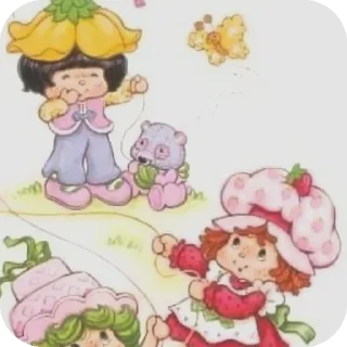 Sticker from Strawberry Shortcake