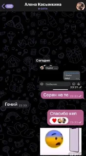 Sticker from Мысли гения 2
