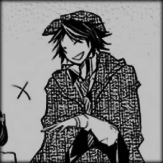 Sticker from × ranpo edogawa ×