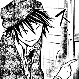 🫗 emoji Edogawa Ranpo. @literaturebotbsd Telegram sticker 8 of 31