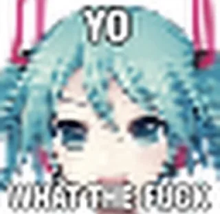 Sticker from Hatsune Miku