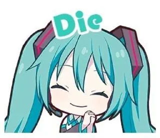 🌟 emoji Hatsune Miku Telegram sticker 24 of 38