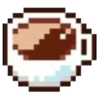 ☕️ emoji Pixels @DozaEmoji Telegram sticker 11 of 120