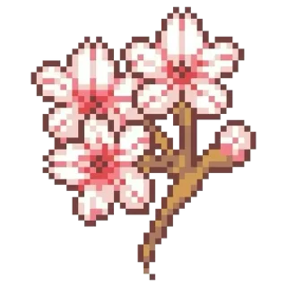 🌸 emoji Pixels @DozaEmoji Telegram sticker 16 of 120