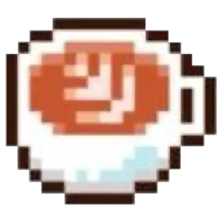 ☕️ emoji Pixels @DozaEmoji Telegram sticker 10 of 120