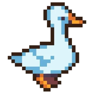 🪿 emoji Pixels @DozaEmoji Telegram sticker 6 of 120
