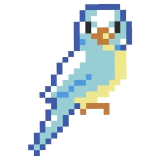 🦜 emoji Pixels @DozaEmoji Telegram sticker 5 of 120